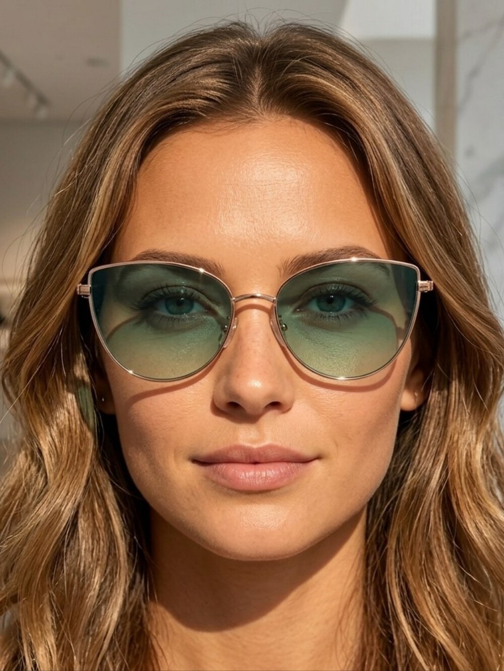 Stylish Green Sunglasses